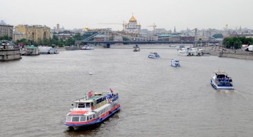 Front Moskwy ze strony rzeki jako zespół architektoniczny